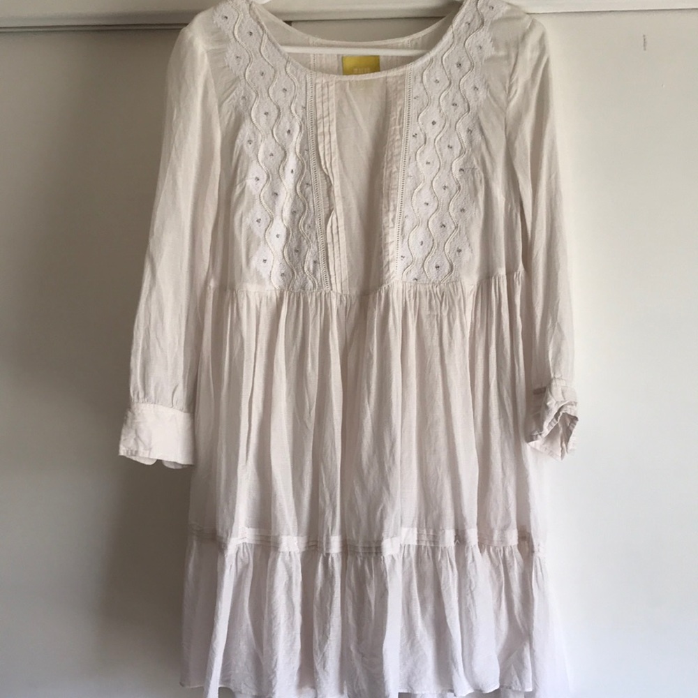 Maeve sheer dress size small